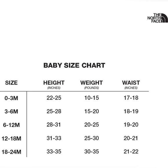 The North Face Infant Baby Toddler Insulated Thermo Snowsuit Size 3-6 Months - Picture 9 of 11